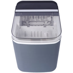 HAOYYE Ice Maker Countertop, Portable Ice Machine, Self-Cleaning Ice Makers with Basket and Scoop, 9 Cubes in 6 Mins, 26 lbs per Day, Ideal for Home, Kitchen,ETL and FDA certificate. Sturdy Space-Saving