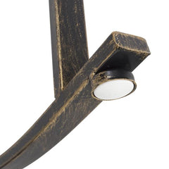 HAOYYE Outdoor Flat Tube Single Rocking Chair, Durable and Stylish Design for Gardens, Patios, and Backyards