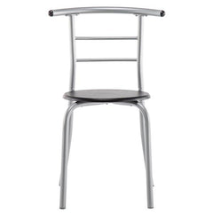 HAOYYE PVC Breakfast Table Set with One Table and Two Chairs, Space-Saving Dining Table and Stool Set for Small Kitchen, Apartment, or Dining Room