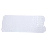 HAOYYE Non-slip Transparent Bathroom Bathtub Mat, Durable and Stylish Bath Mat, Space-saving Design for Home Use, Versatile Bathroom Accessory, Easy-to-clean Material, Comfortable and Modern Bathtub Mat for Safe and Relaxing Showers