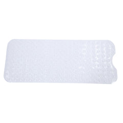 HAOYYE Non-slip Transparent Bathroom Bathtub Mat, Durable and Stylish Bath Mat, Space-saving Design for Home Use, Versatile Bathroom Accessory, Easy-to-clean Material, Comfortable and Modern Bathtub Mat for Safe and Relaxing Showers