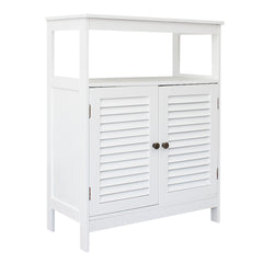 HAOYYE 2-Door Storage Cabinet Durable Design Sturdy Multifunctional Modern Organizer Space-Saving Practical Storage Solution Stylish for Bedroom and Living Room