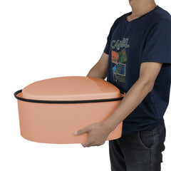 HAOYYE Portable Toilet with Non-slip Mat, Lightweight and Leak-Proof for Outdoor Activities, Camping, and Long Road Trips