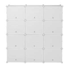DE Direct HAOYYE 7-Tier Shoe Rack Organizer with 21 Grid Storage Shelves Portable Expandable Shoe Tower Cabinet Stand for Entryway Closet Bedroom Living Room Holds Up to 42 Pairs of Heels Boots Slippers White