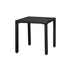 HAOYYE Modern Wrought Iron Side Table, Durable and Stylish Design for Indoor and Outdoor Use, Ideal for Patios, Living Rooms, and More