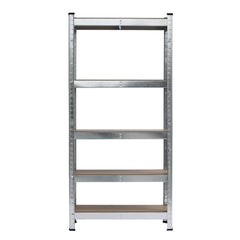 HAOYYE 5-Tier Galvanizing Storage Rack, Gray, Soft Cozy Warm Flannel Fleece Home Decor, Luxury Comfortable Unique Design, Premium Quality Decorative Storage Organizer for Home Office Garage or Warehouse, Durable and Spacious Shelving Unit.