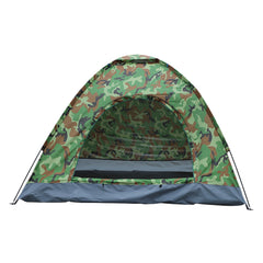 HAOYYE 3-4 Person Camping Dome Tent, Camouflage, Waterproof and UV-Proof Outdoor Tent, Lightweight and Easy Setup for Hiking, Backpacking, and Family Camping