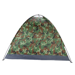 HAOYYE 3-4 Person Camping Dome Tent, Camouflage, Waterproof and UV-Proof Outdoor Tent, Lightweight and Easy Setup for Hiking, Backpacking, and Family Camping