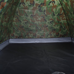 HAOYYE 3-4 Person Camping Dome Tent, Camouflage, Waterproof and UV-Proof Outdoor Tent, Lightweight and Easy Setup for Hiking, Backpacking, and Family Camping