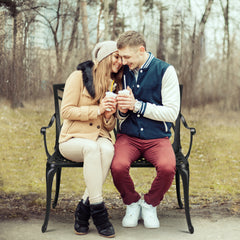 HAOYYE 38in Outdoor Orchid Back Aluminum Bench, Elegant and Durable Garden Bench with Curved Armrests and Sloped Slatted Seat, Perfect for Patio, Porch, Backyard, or Front Yard, Easy to Assemble and Maintain