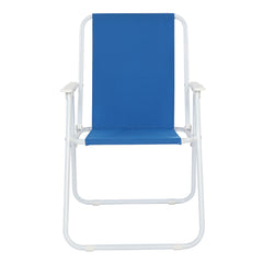 HAOYYE Oxford Cloth Iron Outdoor Beach Chair, Lightweight and Portable Foldable Chair for Beach, Camping, Picnic, and Outdoor Relaxation