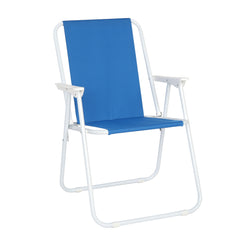 HAOYYE Oxford Cloth Iron Outdoor Beach Chair, Lightweight and Portable Foldable Chair for Beach, Camping, Picnic, and Outdoor Relaxation