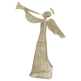 HAOYYE Angel Garden Decoration Warm White LED Cotton Thread Light Wrapped Around 4ft Angel with 130 LEDs 30V 3.6W Decorative Outdoor Indoor Holiday Yard Display