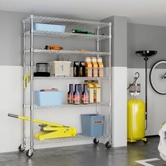 HAOYYE 6-Tier disassembly and free assembly NSF-Certified Steel Wire Shelving with Wheels soft cozy warm flannel fleece home decor luxury comfortable unique design premium quality decorative