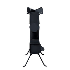 HAOYYE Camping Rocket Stove, Portable Outdoor Wood-Fueled Stove for Hiking, Hunting, and Outdoor Cooking, Durable Steel Construction with Adjustable Legs, High Fuel Efficiency for Efficient Cooking and Easy Transport