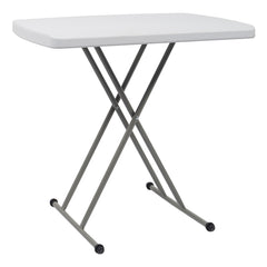 HAOYYE Liftable Garden Plastic Table, Durable and Adjustable Outdoor Table for Patio, Garden, or Balcony, Easy to Move and Maintain, Perfect for Outdoor Dining or Relaxation