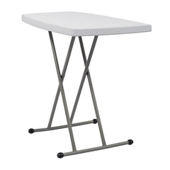 HAOYYE Liftable Garden Plastic Table, Durable and Adjustable Outdoor Table for Patio, Garden, or Balcony, Easy to Move and Maintain, Perfect for Outdoor Dining or Relaxation
