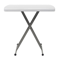 HAOYYE Liftable Garden Plastic Table, Durable and Adjustable Outdoor Table for Patio, Garden, or Balcony, Easy to Move and Maintain, Perfect for Outdoor Dining or Relaxation