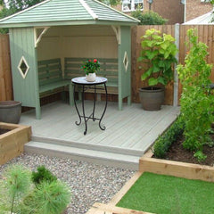 HAOYYE Inlaid Diamond-Colored Sea Mosaics Round Terrace Bistro Table, Elegant Outdoor Dining Table with Unique Design, Perfect for Patio, Balcony, Garden, or Café, Durable and Stylish Furniture for Outdoor Spaces