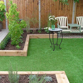 HAOYYE Inlaid Diamond-Colored Sea Mosaics Round Terrace Bistro Table, Elegant Outdoor Dining Table with Unique Design, Perfect for Patio, Balcony, Garden, or Café, Durable and Stylish Furniture for Outdoor Spaces