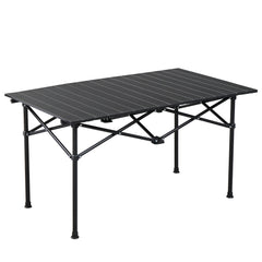 HAOYYE Portable Folding Camping Table, Ultralight Collapsible Outdoor Table for Hiking, Travel, Backyard BBQs, and Parties, Compact and Durable, Easy to Set Up and Store, Versatile Table for All Your Outdoor Adventures