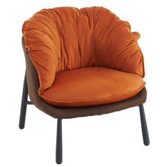 HAOYYE Velvet Accent Chair Barrel Chair With Durable Metal Legs For Modern Living Room, Bedroom, Study Room And Home Office Comfort, Elegant Plush Upholstered Armchair For Reading And Relaxation, Stylish Contemporary Furniture For Sophisticated Spaces