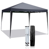 HAOYYE Pop Up Canopy, UV Resistant Waterproof Outdoor Shelter with Adjustable Height and Carrying Bag, Ideal for Events, Camping, and Patio Use