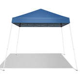 HAOYYE 8x8ft Portable Waterproof Folding Tent with Carry Bag, Pop-Up Outdoor Canopy with Steel Frame for Patio Garden Camping Market Events