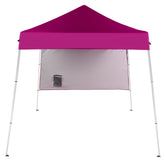HAOYYE Pop Up Canopy Tent Outdoor Foldable Portable Gazebo with UV Resistant Waterproof Oxford Fabric Slant Leg Design Carrying Bag Adjustable Legs for Patio Camping Lawn Events