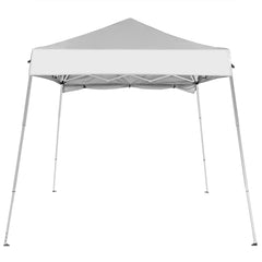 HAOYYE Pop Up Gazebo Canopy Tent with UPF 50+ Waterproof Oxford Fabric Portable Folding Shelter with Backpack Bag Steel Frame with Stakes and Ropes Easy One Person Setup for Beach Camping Patio and Outdoor Events