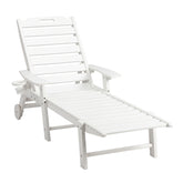 Haoyye Premium HDPE Adjustable Backrest Lying Bed for Outdoor Leisure and Relaxation, Featuring Durable Construction with Unmatched Comfort, Weather Resistance and Portability, Ideal for Patios, Poolside, Balconies and Home Retreats