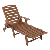 Haoyye Premium HDPE Adjustable Backrest Lying Bed for Outdoor Leisure and Relaxation, Featuring Durable Construction with Unmatched Comfort, Weather Resistance and Portability, Ideal for Patios, Poolside, Balconies and Home Retreats