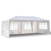 HAOYYE 10'x20' Outdoor Party Tent with 4 Removable Sidewalls Waterproof Canopy Gazebo for Backyard Wedding Patio Events