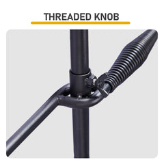 HAOYYE Swivel Campfire Grill with Height Adjustable Grill Grate and Hanger Rod, Portable Open Fire Cooking Equipment with Carry Bag for Camping, Tailgating, Backyard Bonfires, and Outdoor Adventures