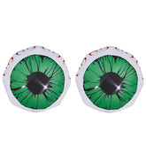 HAOYYE Halloween Inflatable Large Set of Lighted Eyes Decoration, 3FT Green LED Eyes for Yard, Inflatable Halloween Decor for Outdoor Party and Event, Perfect for Spooky Holiday Displays and Garden Decor