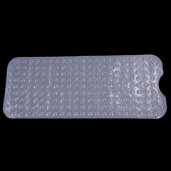 HAOYYE Non-slip Transparent Bathroom Bathtub Mat, Durable and Stylish Bath Mat, Space-saving Design for Home Use, Versatile Bathroom Accessory, Easy-to-clean Material, Comfortable and Modern Bathtub Mat for Safe and Relaxing Showers