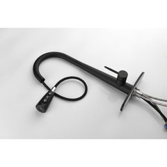 HAOYYE Kitchen Faucet with Pull Down Sprayer Sturdy Space-Saving Heavy Duty Modern Design Adults Dorm Room Easy Assembly Bedroom Furniture