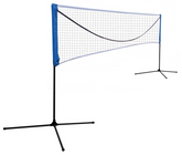 Haoyye Portable Large Volleyball Badminton Tennis Net with Carrying Bag Stand/Frame, Adjustable Height, Easy Setup for Outdoor and Indoor Use