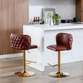 HAOYYE Swivel Barstools Adjusatble Seat Height