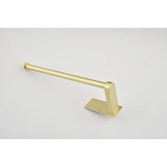 HAOYYE 2 Pack Paper Towel Holder Wall Mount, Self-Adhesive or Drilled Paper Towel Holder Under Cabinet. Suitable for kitchen, bathroom, pantry Sturdy Space-Saving Heavy Duty Modern Design Adults