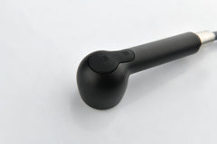 HAOYYE Matte Black Kitchen Faucets with Pull Down Sprayer, Single Handle Kitchen Sink Faucet with Pull Out Sprayer Sturdy Space-Saving Heavy Duty Modern Design Adults Dorm Room Easy Assembly