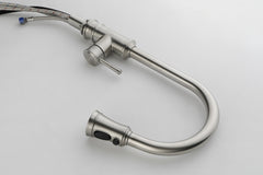 HAOYYE Kitchen Faucet with Pull Out Spraye Sturdy Space-Saving Heavy Duty Modern Design Adults Dorm Room Easy Assembly Bedroom Furniture