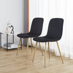 HAOYYE Modern Dining Chair Set of 4, Versatile and Stylish Design for Restaurants, Cafes, Offices, and Living Rooms, Durable and Space-Saving, Easy to Assemble
