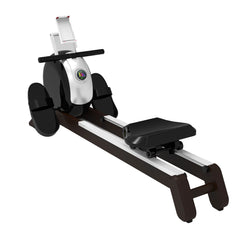 Haoyye Rowing Machine with 32 Adjustable Resistance Levels, Visualized Monitor, and Magnetic Resistance for Full-Body Workout