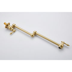 HAOYYE Wall Mount Folding Kitchen Pot Filler Faucet Sturdy Space-Saving Heavy Duty Modern Design Adults Dorm Room Easy Assembly Bedroom Furniture