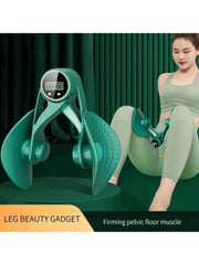 HAOYYE 3 Strength Levels Inner Thigh and Pelvic Floor Trainer with LED Counting Display Multifunctional Kegel Exerciser Fitness Equipment for Women Home Gym Muscle Toning and Body Conditioning