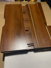 HAOYYE 3 in 1 Vanity Desk with Plip Top Mirror,Small Make Up Vanity Set with Visible Glass Desktop,Compact Makeup Vanity with 3 Drawers,Cushioned Tool,Dressing Table for Bedroom