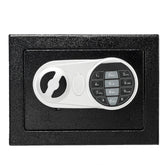 HAOYYE Home Use Electronic Safe Box with Upgraded Digital Keypad Steel Construction Password Lock Fire-Resistant Cabinet for Home Office Hotel Document Jewelry Storage Black