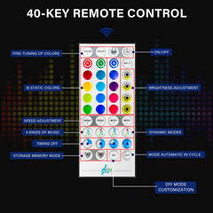 HAOYYE LED Lighted Liquor Bottle Display Shelf, 20 Inch Bar Display Shelf, DIY Illuminated Bottle Shelf with App & Remote Control, 2 Step Freestanding Holding Bottles for Home Bar, Party, Grey Sturdy