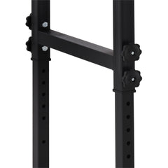 HAOYYE Garage Work Bench with Wheels and Adjustable Legs Bamboo Top Workstation Heavy Duty Rolling Tool Table for Workshop Garage Home Office Storage and Organization